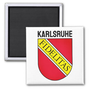Coat of Arms of Karlsruhe, GERMANY Magnet