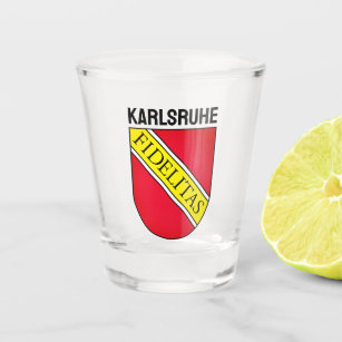Coat of Arms of Karlsruhe, GERMANY Shot Glass