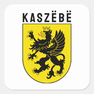 Coat of Arms of Kashubia Square Sticker