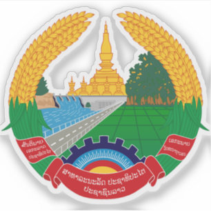 Coat of arms of Laos 