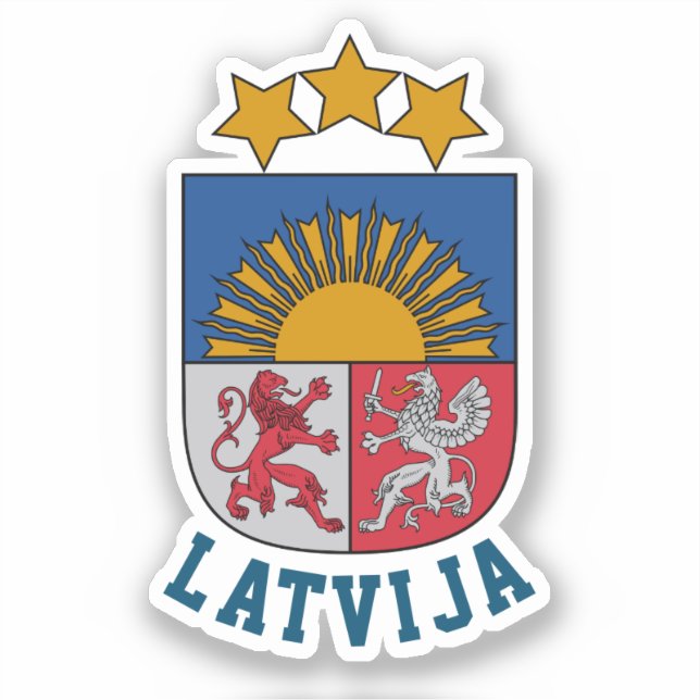Coat of arms of Latvia (Front)