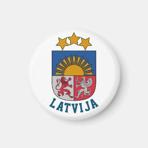 Coat of arms of Latvia Magnet