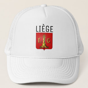 Coat of Arms of Liège, Belgium Trucker Hat