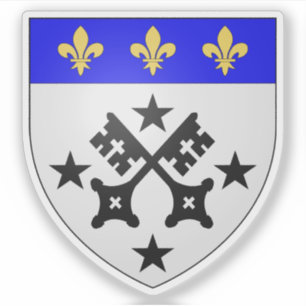 Coat of arms of Lisieux, Calvados, Normandy,France