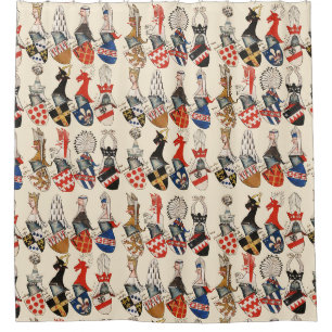 COAT OF ARMS OF MEDIEVAL TOURNAMENT PARTECIPANTS