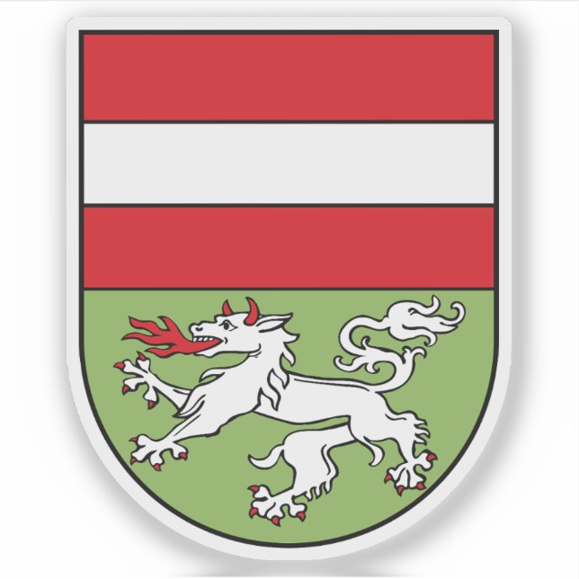 Coat of arms of Mödling, Austria (Front)