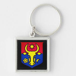 Coat of Arms of Moldova Keychain