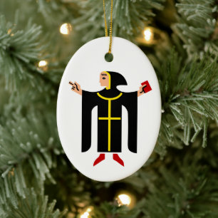 Coat of Arms of Munich Ceramic Ornament