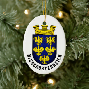 Coat of Arms of Niederösterreich - AUSTRIA Ceramic Ornament