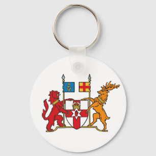 Coat of Arms of Northern Ireland Keychain
