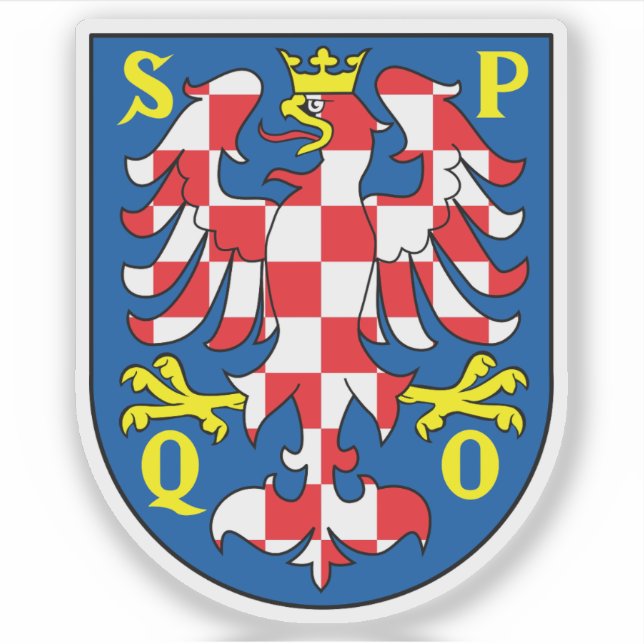 Coat of arms of Olomouc, Czech Republic (Front)