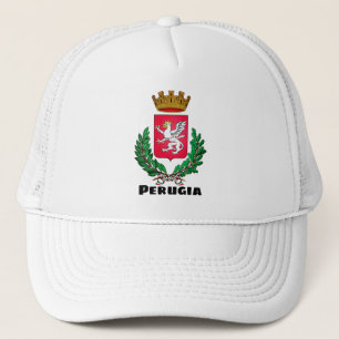 Coat of Arms of Perugia, Italia Trucker Hat