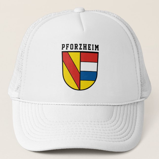 Coat of Arms of Pforzheim, Germany Trucker Hat (Front)