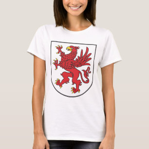 Coat of Arms of Pomerania Majestic Griffin Art T-Shirt
