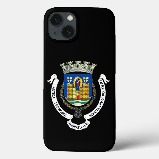 Coat of Arms of Porto, PORTUGAL Case-Mate iPhone Case (Back)
