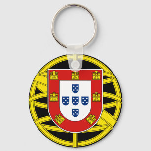 Coat of Arms of Portugal (Lesser coa) Keychain