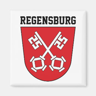 Coat of Arms of Regensburg, Germany Magnet
