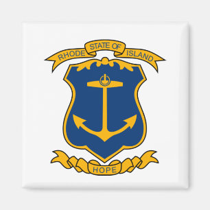 Coat of arms of Rhode Island Magnet