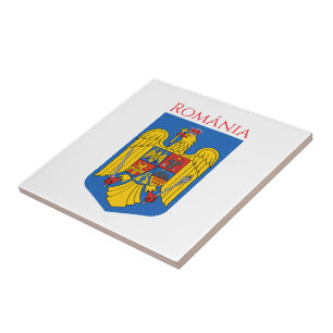 Coat of Arms of Romania Tile