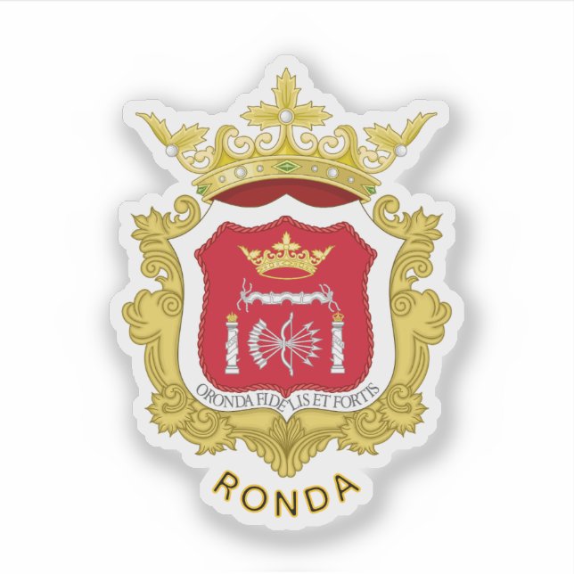 Coat of Arms of Ronda, Spain (Front)