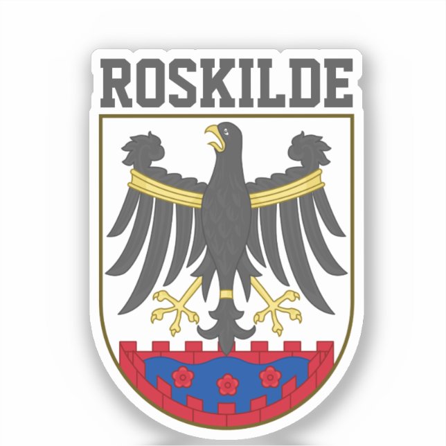 Coat of arms of Roskilde, Denmark (Front)