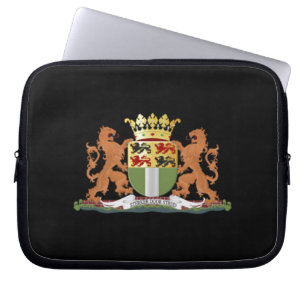 Coat of arms of Rotterdam Laptop Sleeve