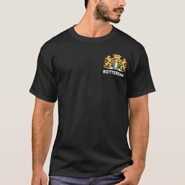 Coat of Arms of Rotterdam, Netherlands T-Shirt (Front)