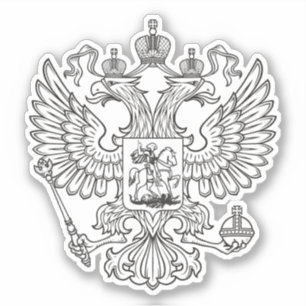 Coat of Arms of Russia - white version