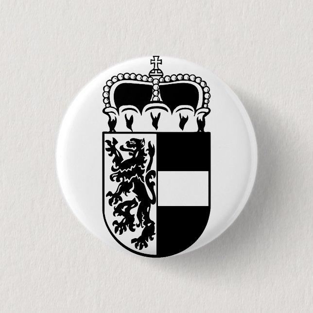 Coat of arms of Salzburg 1 Inch Round Button (Front)