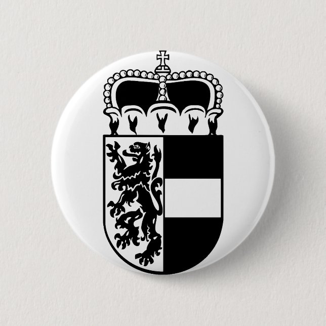 Coat of arms of Salzburg 2 Inch Round Button (Front)