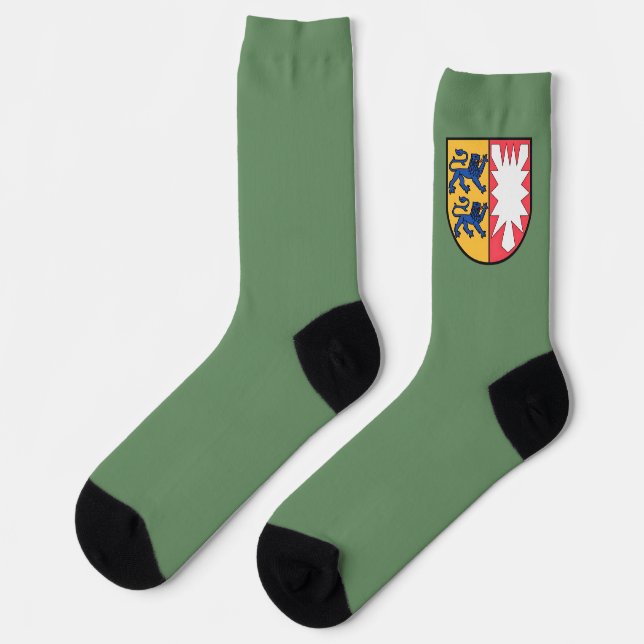 Coat of arms of Schleswig-Holstein on Socks (Left)