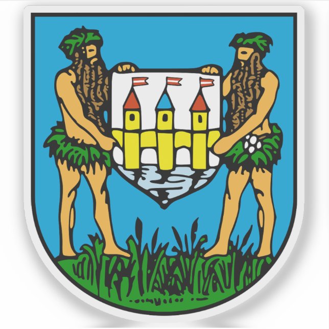 Coat of arms of Schwechat, Austria (Front)