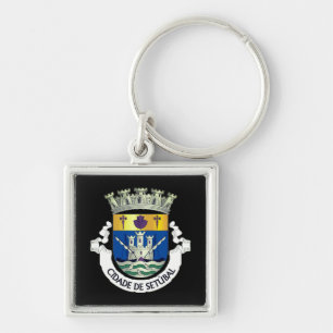 Coat of Arms of Setúbal, PORTUGAL Keychain