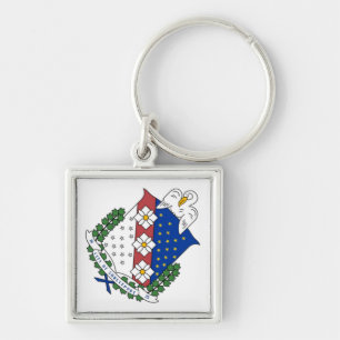 Coat of arms of Shreveport, Louisiana Keychain