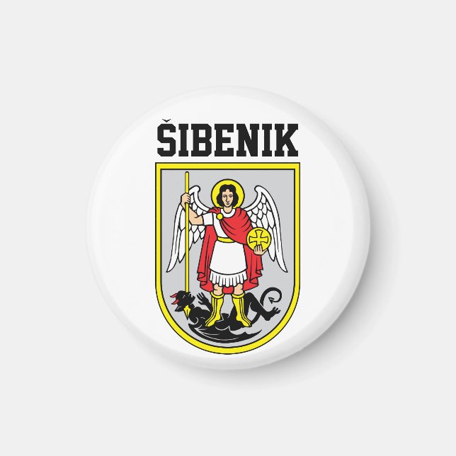 Coat of Arms of Šibenik - Croatia Magnet (Front)