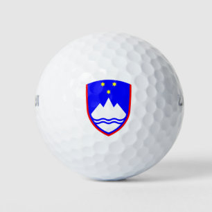 Coat of Arms of SLOVENIA Golf Balls