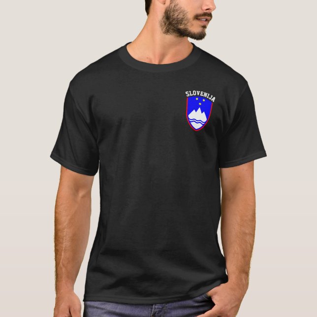 Coat of Arms of SLOVENIA T-Shirt (Front)