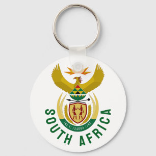 Coat of Arms of South Africa Keychain