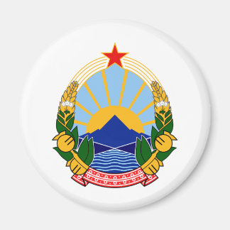 Coat of arms of SR Macedonia Magnet