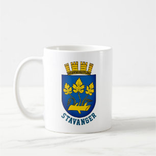 Coat of Arms of Stavanger, Norway Coffee Mug