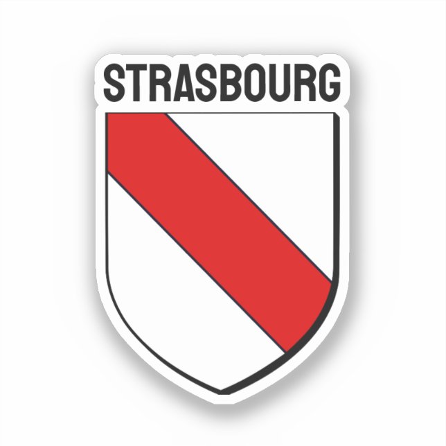 Coat of Arms of Strasbourg, France (Front)