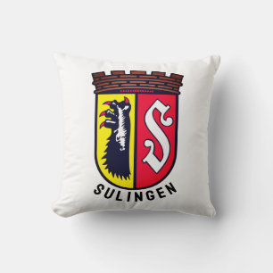 Coat of Arms of Sulingen, Germany Throw Pillow