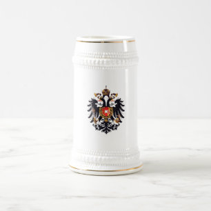 Coat of Arms of the Austrian Empire Beer Stein