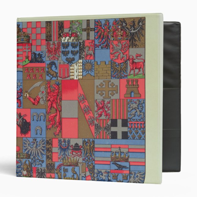 Coat of Arms of the Austro-Hungarian Empire Binder (Front/Inside)