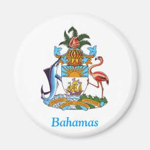 Coat of arms of the Bahamas Magnet