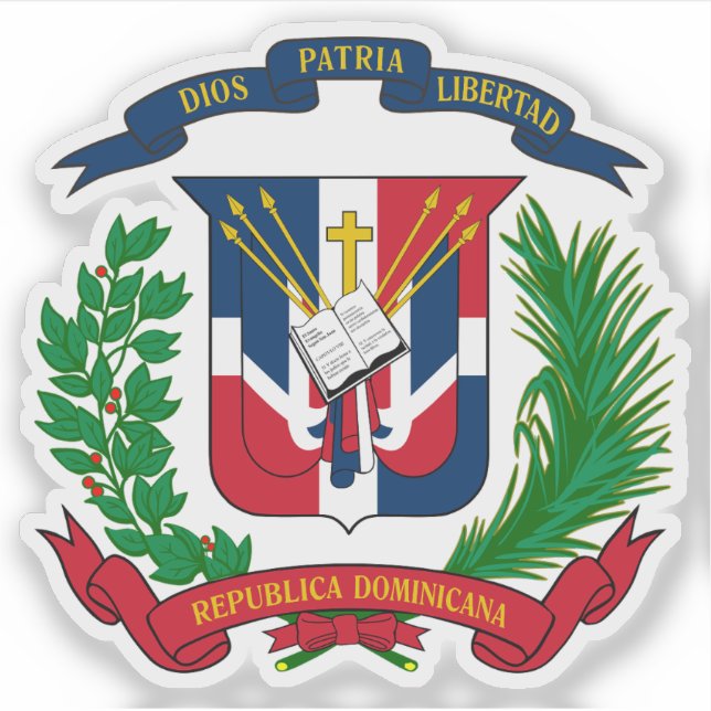 Coat of arms of the Dominican Republic  (Front)