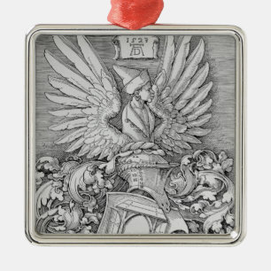 Coat of Arms of the Durer Family Metal Ornament