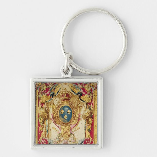 Coat of arms of the French Royal Family Keychain (Front)