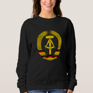 Coat Of Arms Of The German Democratic Republic Emb Sweatshirt