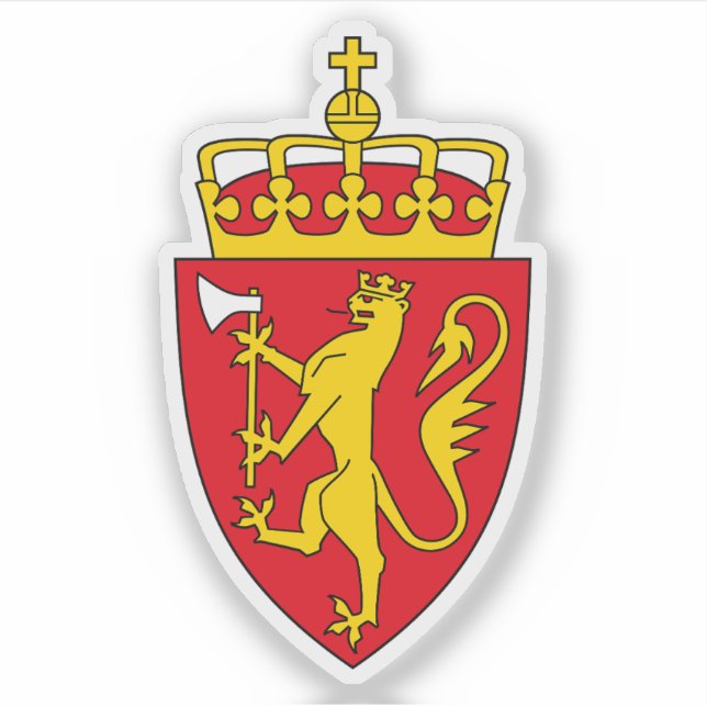 Coat of arms of the Kingdom of Norway (Front)